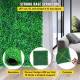 Artificial Boxwood Panels, 16 PCS 20"x20" Boxwood Hedge Panels, PE Artificial Grass Backdrop V952-M202016PCS4004OLJV0