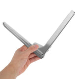 1 Set Microwave Mount Silver 201 Stainless Steel Sturdy Support Easy Installation for Household V1366-AZ2-W-21581