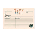 Recipe Cards 4X6Inches Set of 300 Double Sided Thick Cardstock Blank Recipe Cards for Mom, Sister, V1366-AZ2-W-14534