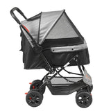 VEVOR Pet Stroller, 4 Wheels Dog Stroller Rotate Brakes, 44lbs Weight Capacity, Puppy Stroller V952-CWTCCGK4QSHSU0H92V0