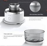 Portable Drip Coffee Maker Mini Double Filter Manual Coffee Brewing Machine V1263-JX-5697