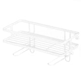 Over Toilet Shelf Bathroom Organizer Thickening Iron Toilet Storage Rack with Wall Mounting Design V1192-AZ-W-11130
