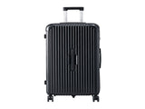 Wanderlite 32" Trunk Luggage Suitcase Travel 5 Wheels Type-C Port TSA Black LUG-ABS-TRUK-32-BK