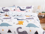 Dinosaur Noelle Leaf Quilt / Doona / Duvet Cover set V745-AQ080843Q3