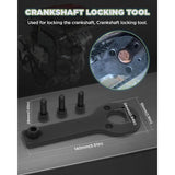 Kit Belt of Distribution Calage Compatible with Fiat 500 Tools Tools Arbre a Cames for Punto Evo for V1237-MS-626-130