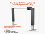 RV Lead Fifth Wheel Landing Gear Leg 179013, 825 mm 5th Wheel Landing Gear Universal Replacement V952-DWLQLJOEMM17XQ0DI001V0