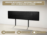 PU Leather Queen Bed Headboard Bedhead - Black V63-768125