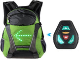 Cycling Bicycle Backpack with LED Turn Reflective Bag Pack for Outdoor Safety Night Riding Running V1259-DP01-A-2786