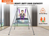 Aerial Yoga Frame & Yoga Hammock, 2950 mm Height Professional Yoga Swing Stand Comes with 12 m V952-KJDC293M12MDB9TTKV0