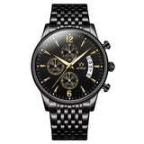 Men'S Watch Business Watch Sports Watch Multifunctional Watch Quartz Watch - Silver - Size Man V1347-DSZ-001-001-SLR-MAN
