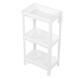 Bathroom Tower Shelf Plastic Freestanding Storage Rack Organizer Multifunctional Shelving Unit for V1294-YM0706-3112230061612