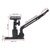 Kayak Fish Finder Mounting Plate Kayak Boat Transducer Mounting Arm Fish Finder Mount Base Adapter V1369-AZ3-W-15559