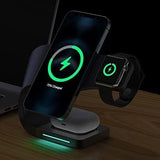 15W Fast Charger Stand for Station for Mobile Phone Watch Headset Charger 15W Fast Magnetic Charging V1370-AZ4-06250