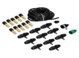 10m Irrigation Atomizing Kit Adjustable Copper Nozzle 8/11 Hose Set for Garden Greenhouse V1294-YM0901-3111210153911