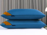 Hotel Grade Down Pillow 2 Pack - Soft Supportive Bed Pillow for Back Side and Stomach Sleepers V1366-AZ2-W-12994