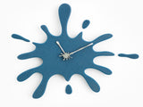 Creative Splatter Design Wall Clock - Silent Movement, Modern Decorative Timepiece V888-ELOSUNG35429