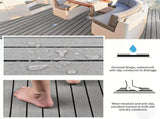 EVA Foam Boat Flooring Mat Decking Sheet 240*17.1*0.6cm Light Grey V1188-ZXY-01-21