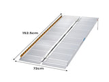 Kartrite 5ft Aluminium Foldable Wheelchair Ramp R01 RAM-WCR-R01-5FT
