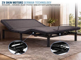 Therapedic Versa Adjustable Double Bed Base with Massage Function ADJ-BED-VRS-DB