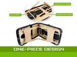 Wooden Portable Massage Table Bed 3 Fold 70cm BLACK V274-MT-BLACK