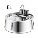 Wireless Pet Water Fountain with 4L Capacity, 304 Stainless Steel, Smart Sensor Water Circulation, V1341-ZY-QUWZVFV6-E2