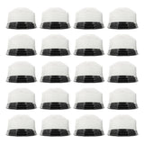 20-Pack Disposable Cake Carrier Containers for , , and Pastries - Clear Display Holders for Bakery V1192-AZ-W-29877