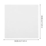 6Pcs White Felt Pin Board for Photo Display and Note Organization with Soundproofing Features V1366-AZ2-W-21512