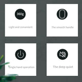 12-Speed Rechargeable Mini Massage Gun With Lcd Touch Screen PRL-93002750DBT