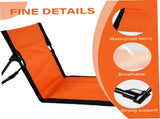 Reclining Beach Mat 15x43.3x15.8/15x26.8x15.8'' Oxford Cloth Waterproof Foldable Beach Lounge Chair V1259-DP01-A-2698