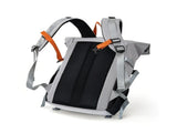 Nylon Waterproof Roll-Top Backpack, 22L-28L Expandable, Air-Cushion Strap System, Polyester Lining V1232-XXDS-SJB-002