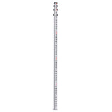 Aluminum Grade Rod, 14-Feet/8ths 4 Sections Telescopic Measuring Rod, Double-Sided Scale 1/8in V952-YZCLG14YCFEEVMVL0V0