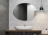 70cm Round Wall Mirror Bathroom Makeup Mirror by Della Francesca V63-833681