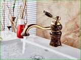 Kitchen Sink Mixer Faucet with Ceramic Handle and High Spout V1237-ZY-528-011