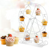 Ferris Wheel Cupcakes Stands Cupcakes Holders Rack 8 Cups Dessert Serving Tray Wedding Party V1294-YM0717-10181688
