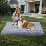 Comfortable Pet Bed with Removable Cover and Anti Skid Base V767-P-XD1836-2XL-GY