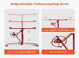 3353mm Drywall Lift, Heavy-Duty 68 kg Sheetrock Hoist with Adjustable Telescoping Arm, Lockable V952-SPSJJHS95FT18ZSYP001V0