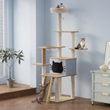 Pawz Cat Tree Tower Large Scratcher Condo House 160cm PT1271-BG