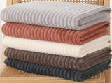 Luxury 4-Piece Quick-Dry Bath Towel Set 27.5X 55 Inches Ultra Soft Microfiber for Bathroom, Bar, V1258-DP02-F-244