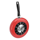 Frying Pan Wall Clock Aluminum Kitchen Pot Decorative Hanging Clocks for Dining Room Bars V1294-YM0523-3115220013511