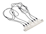 12V Led RGB Waterfall Water Curtain Nozzle Swimming Pool Waterfall Outlet for Pond Fishpond V1294-YM0901-3111240317511