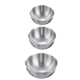 Mixing Bowls Set, Stainless Steel Nesting Mixing Bowls, 3 PCS Kitchen Storage Bowls, Sizes 0.7-2.2 V1192-AZ-W-29938