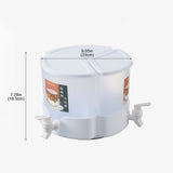 Glass&Bottle under 15,Plastic Cold Water Bottle Set, Three-compartment Rotatable Teapot With V1369-AZ3-W-17654