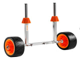 Kayak Cart, 113.4 kg Load Capacity, Canoe Cart Dolly with 19.1 cm Solid Rubber Tires & Kickstand, V952-CZSPHTTC8INC8AUKV001V0