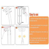 2X Metal Bifold Door Lock Adjustable Bifold Closet Door LockBifold Door V1192-AZ-W-22683