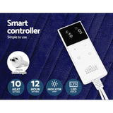 Giselle Bedding Electric Throw Blanket - Navy EB-THROW-RUG-NVB