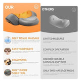 3-in-1 Neck Massager Pillow, Neck Massager for Pain Relief Deep Tissue, Massage Pillow with Heat, V1107-110-46511