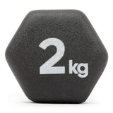 Adidas Dumbells Pair Weight Lifting Home Fitness Gym Strength Exercise - 2 Kg V563-ADWT-11402