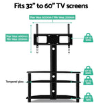 Artiss TV Stand Mount Bracket for 32"-60" LED LCD 3 Tiers Storage Floor Shelf TV-MOUN-S02-BK