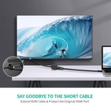 UGREEN 10146 4K 3D HDMI Male to Female Extension Cable 5M V28-ACBUGN10146