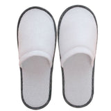 10Pairs Spa Hotel Guest Soft Slippers Closed Toe Disposable Travel Slipper V1189-LWWAL-20260327-05134